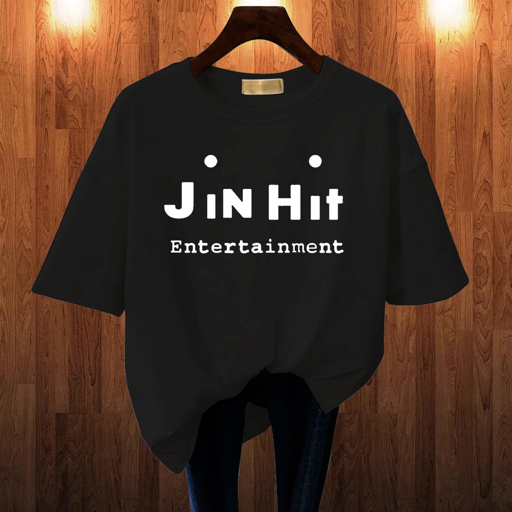 CALVIERO SHOP - BAJU KAOS ATASAN WANITA PRINT LOGO JINHIT