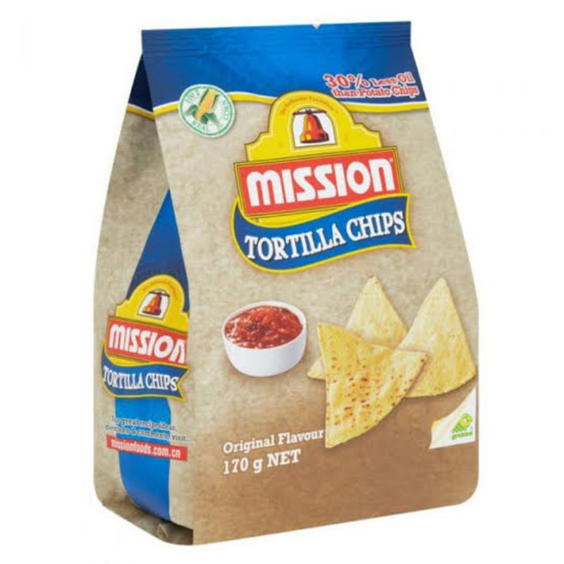 

MISSION TORTILLA CHIPS ORIGINAL 170GR