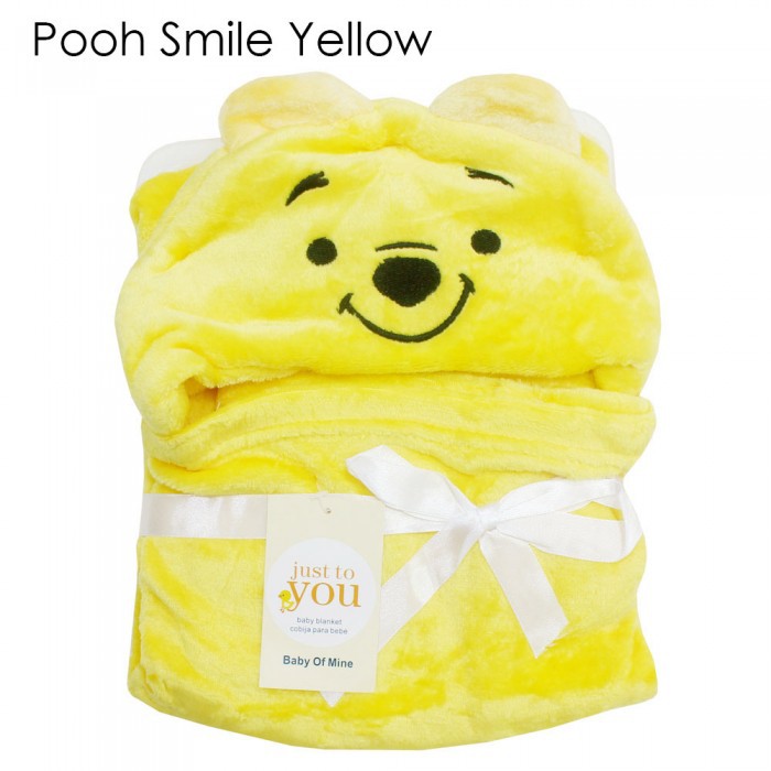 Selimut Topi Yellow Bear Karakter Yellow Bear Selimut Bayi Babymaniashop/Blanket/ Selimut Karakter