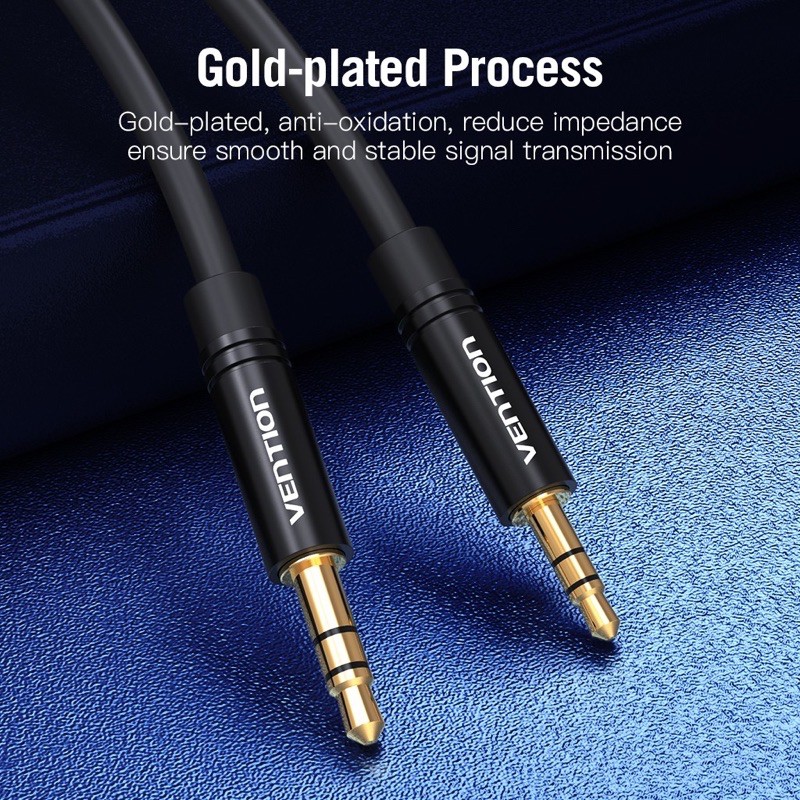 KABEL AUX AUDIO JACK 3,5 MM TO JACK 2,5 MM VENTION 2 METER