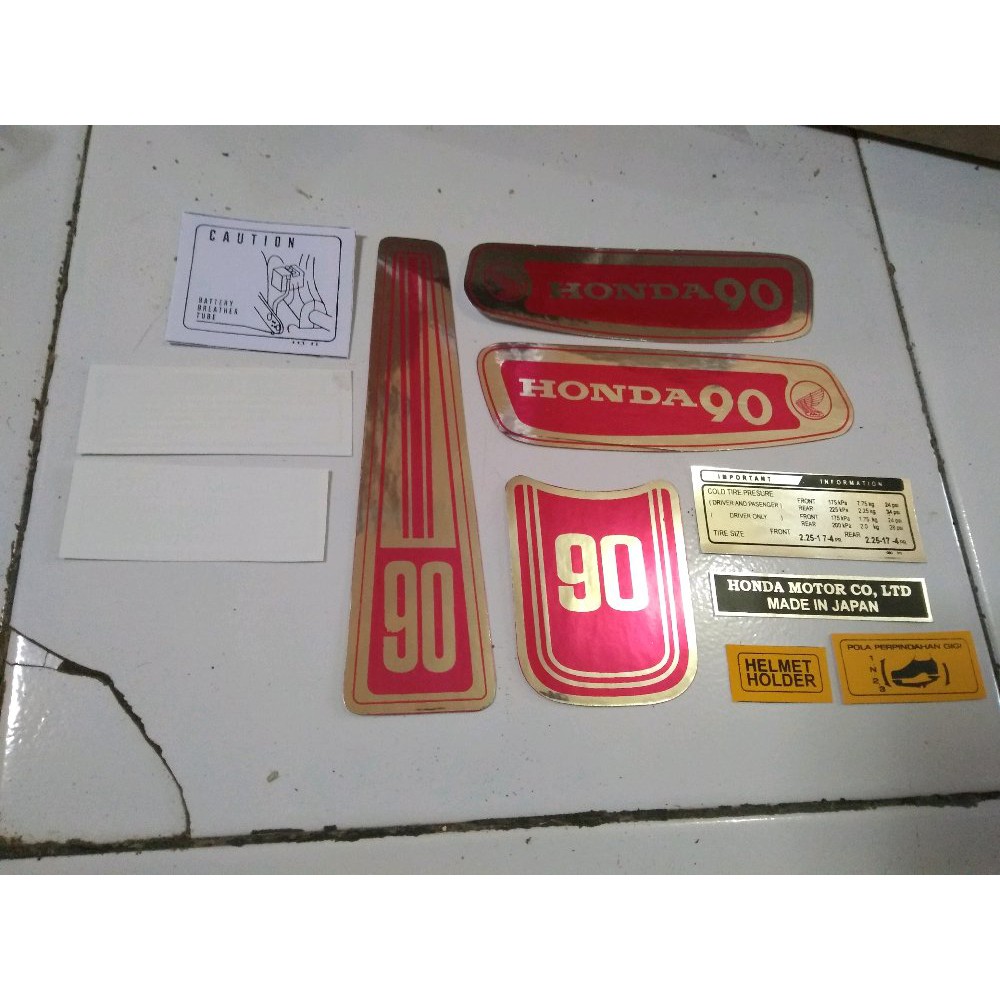 striping honda c90 pispot polet honda c90 pispot   Grosir Lebaran