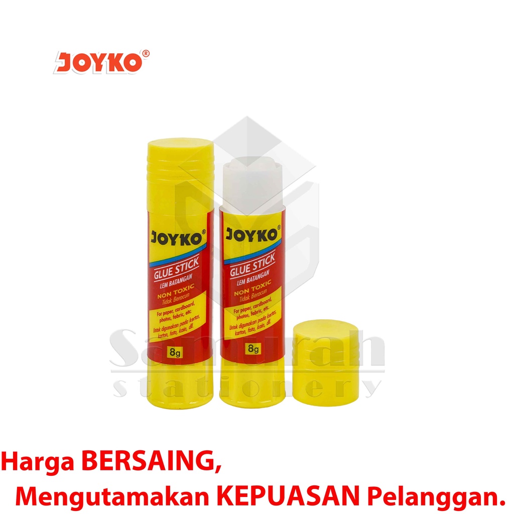 

Baru Glue Stick Gs-09 Joyko Pendek 1 Box Isi 12 Pcs / Lem Kertas Putar Gs 09 8 Gram / Lem Stik