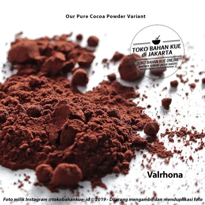 

Valrhona - Pure Cocoa Powder 100gr Bubuk Coklat Murni Cokelat Premium