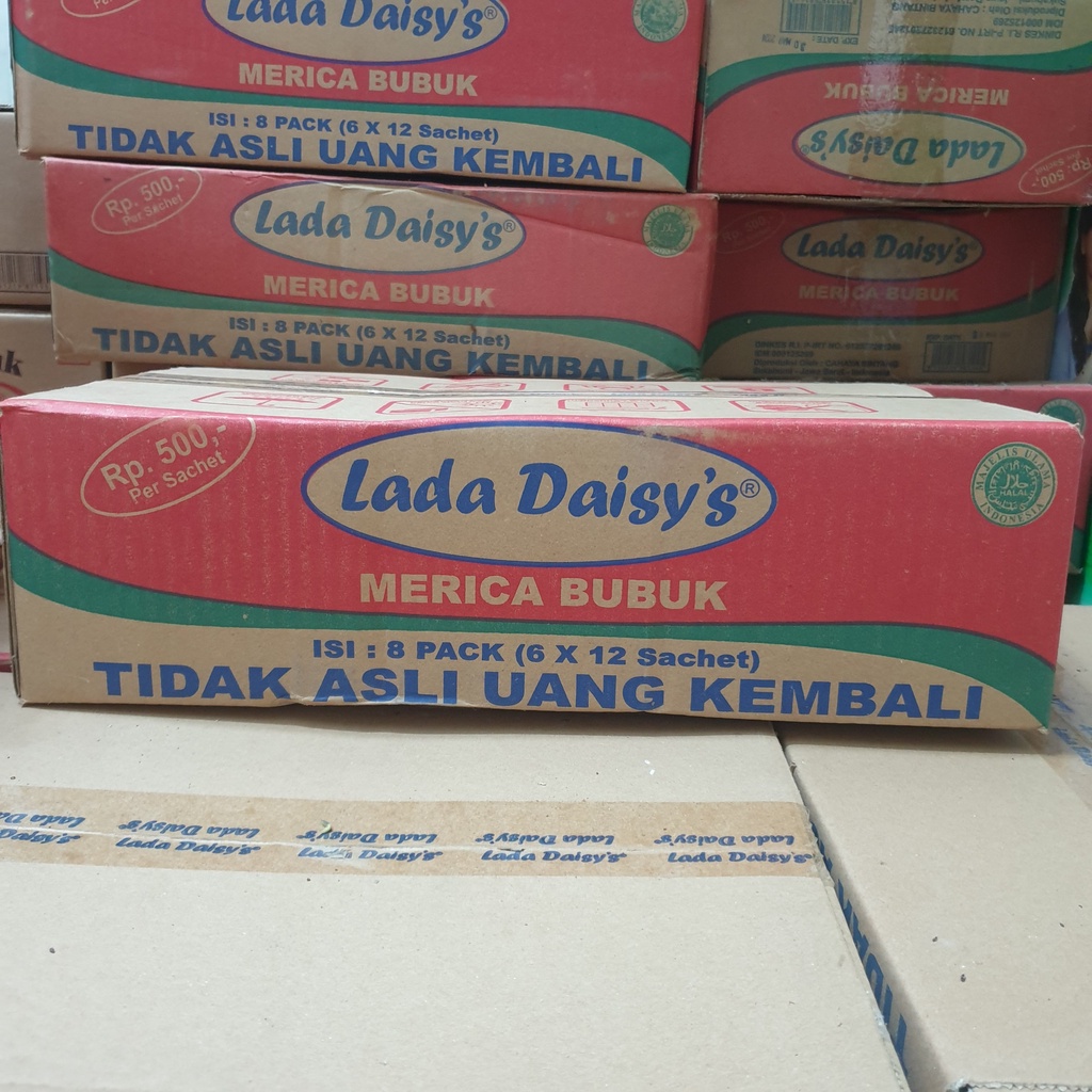 [Dus] Bumbu Masak Instan Lada Bubuk Daisy