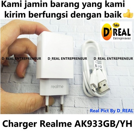 Charger Realme VOOC Flas Charging Original OEM Premium 2A + Kabel Data Micro USB