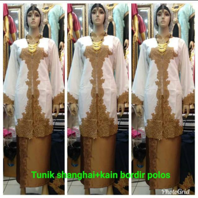 Set kebaya tunic shanghai