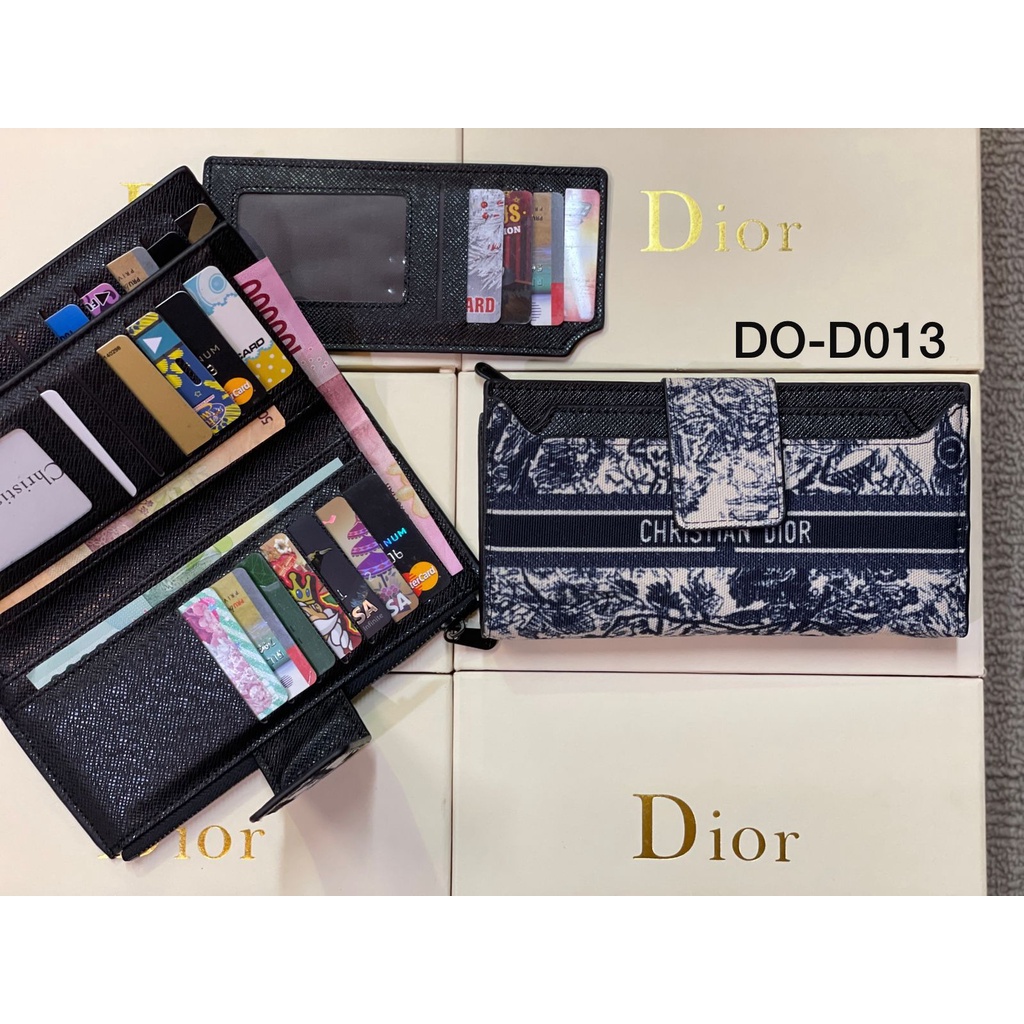 Dompet Lipat Kancing Full Kartu Free Box