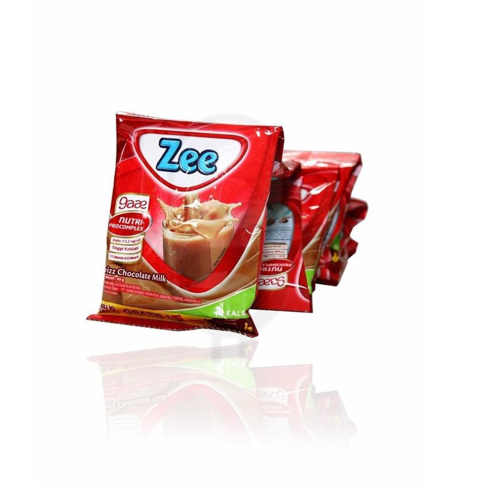 

*(ORI)* susu zee sachet vanila/coklat 10x40g/RUMAH PAMPERS ♉