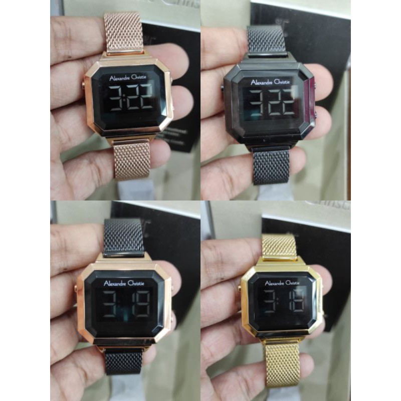 jam tangan Alexandre Christie ac9338 ac digi 9338 original