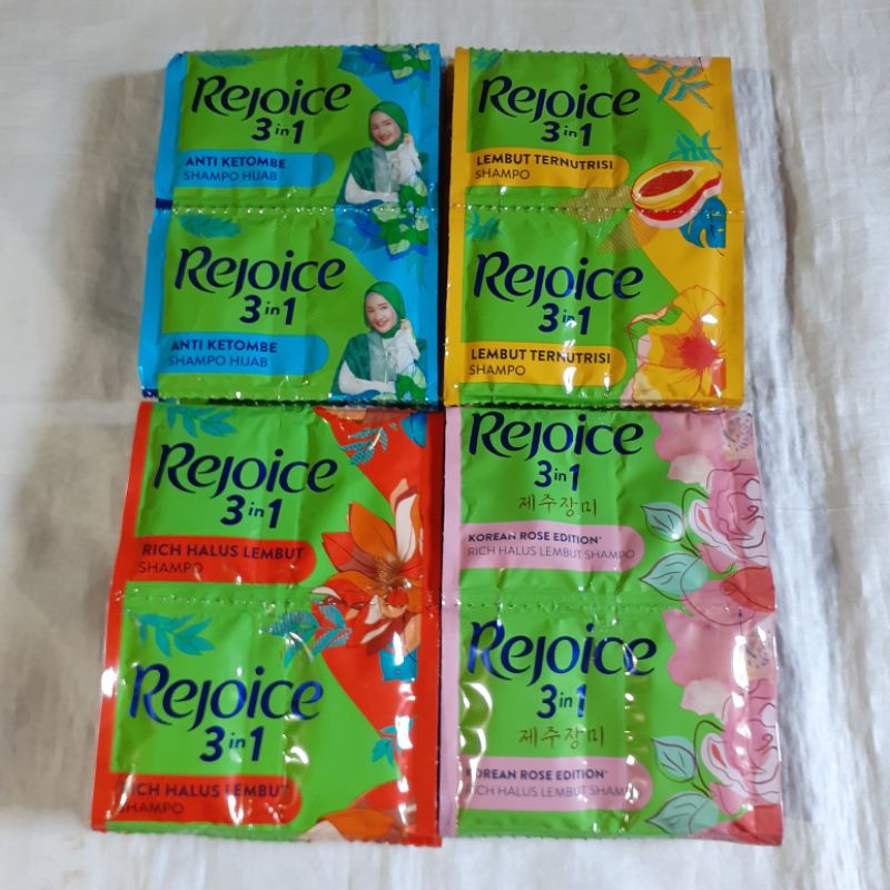 REJOICE 3in1 Shampo sachet