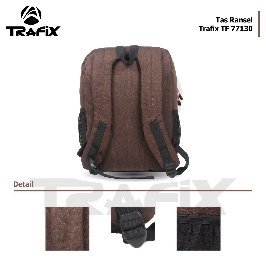 [KLIKTAS] Tas ransel laptop Trafix TF77130 backpack sekolah kuliah tas punggung