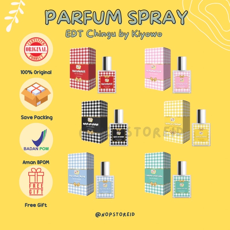 CHINGU BY KIYOWO PARFUME EAU DE TOILETTE SERIES SPRAY 15 ml