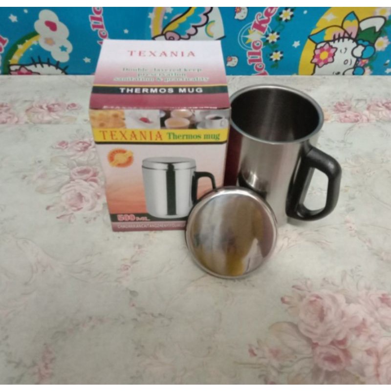 Thermos mug stainless steel 500 ml Texania