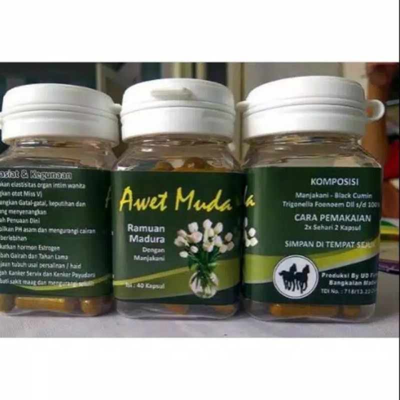 Jamu Awet Muda Awet Ayu Ramuan Herbal Asli Madura Ramuan Madura