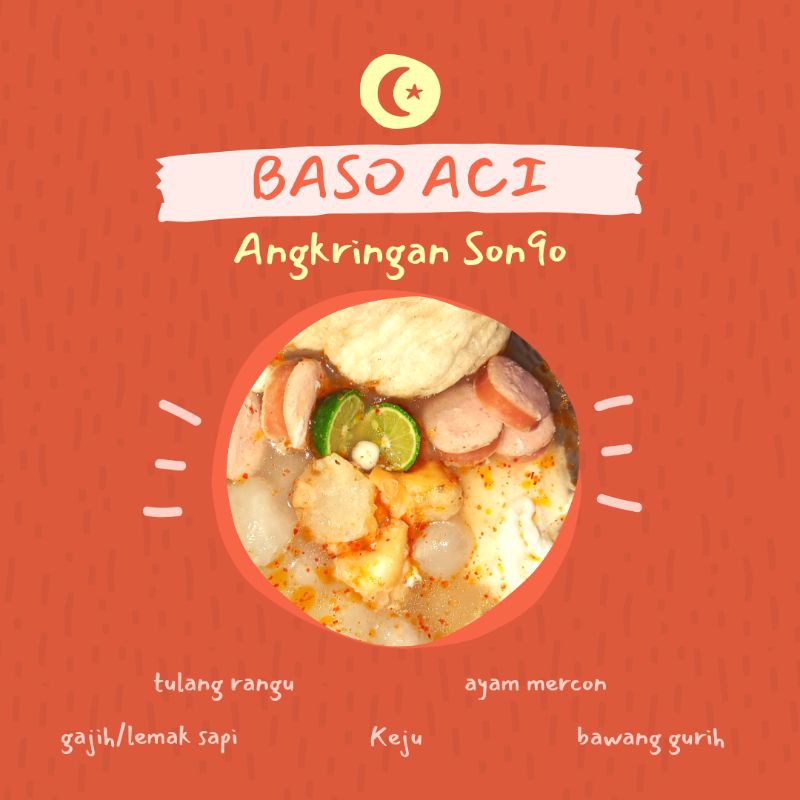 

BASO ACI ISI TULANG RANGU//AYAM MERCON//GAJIH//ORIGINAL//KEJU