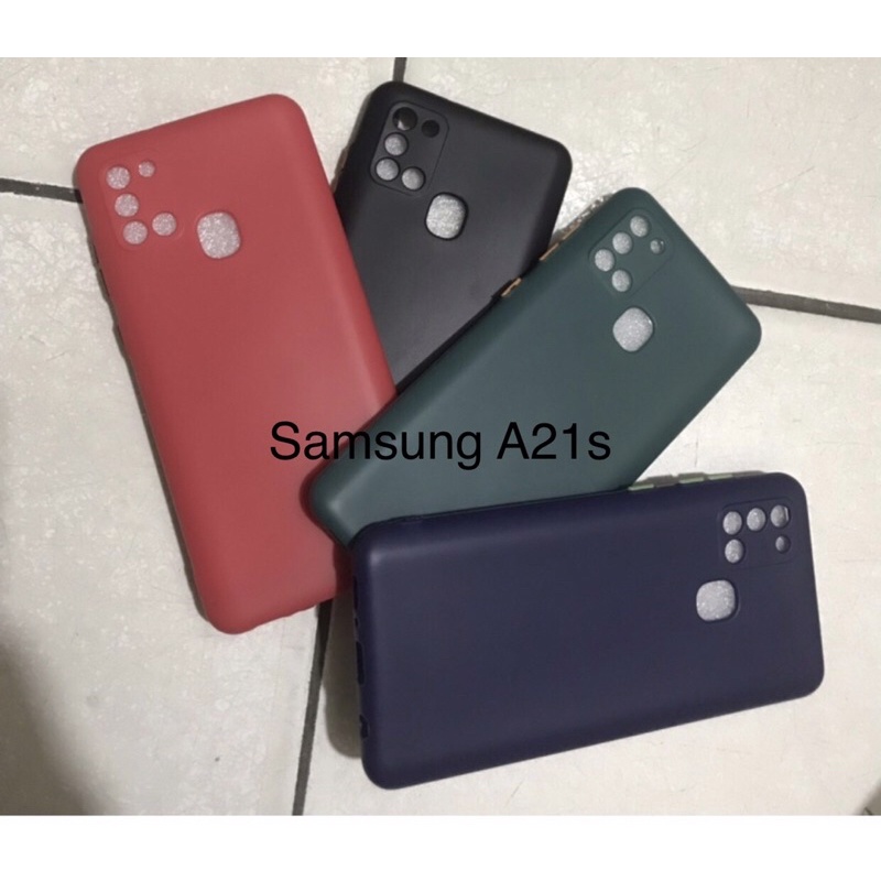 Case Candy Samsung Galaxy A02 Samsung A21S New - Softcase Tpu Macaron Silikon Bahan Soft