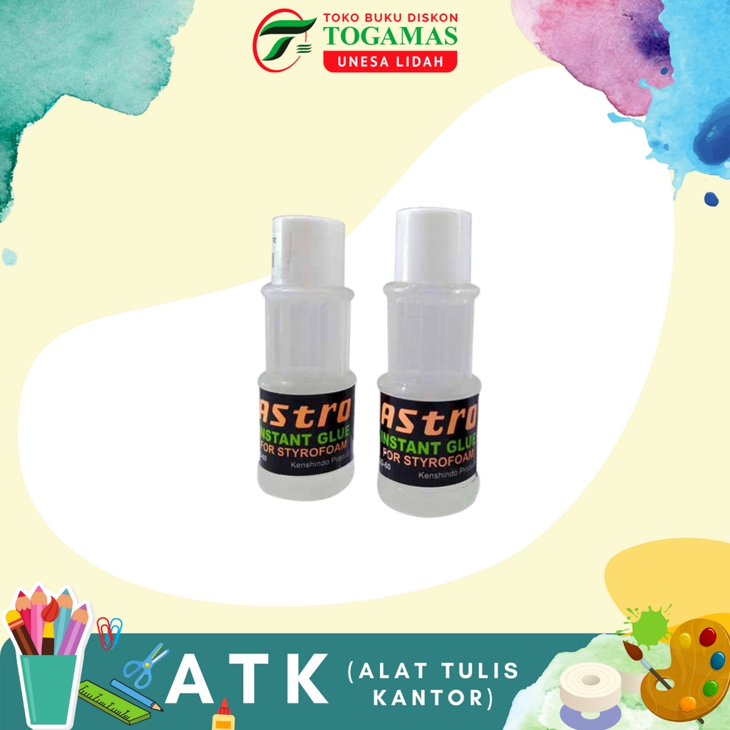 

LEM CAIR INSTANT IG-60 FOR STYROFOAM ASTRO KECIL / READY STOCK