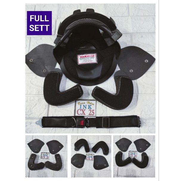SPON BUSA HELM INK CX25 FULL SETT KUALITAS PNP ORI