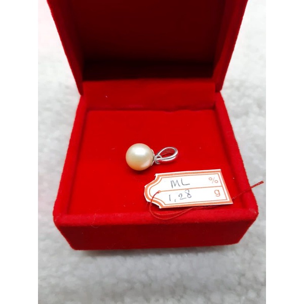 LIONTIN MUTIARA AIR LAUT GRADE A ASLI LOMBOK LIONTIN PERAK MURNI MUTIARA LAUT LOMBOK ASLI