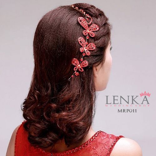 [SIAP KIRIM] TIARA RAMBUT PESTA WEDDING AKSESORIS PENGANTIN WANITA MRP011