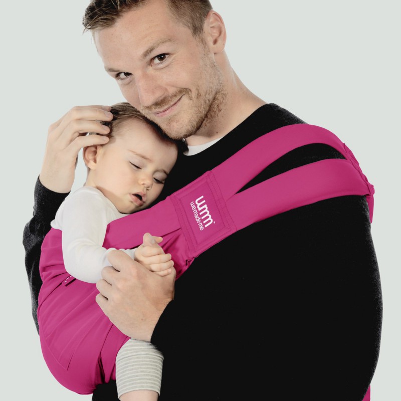 We Made Me Soohu 5 in 1 Baby Sling Lite - Fuchsia