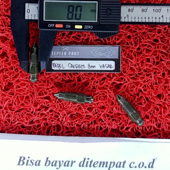Baut Nepel/Baut Nepel Angin Kaliper/Baut Angin Kaliper/M8 Kasar