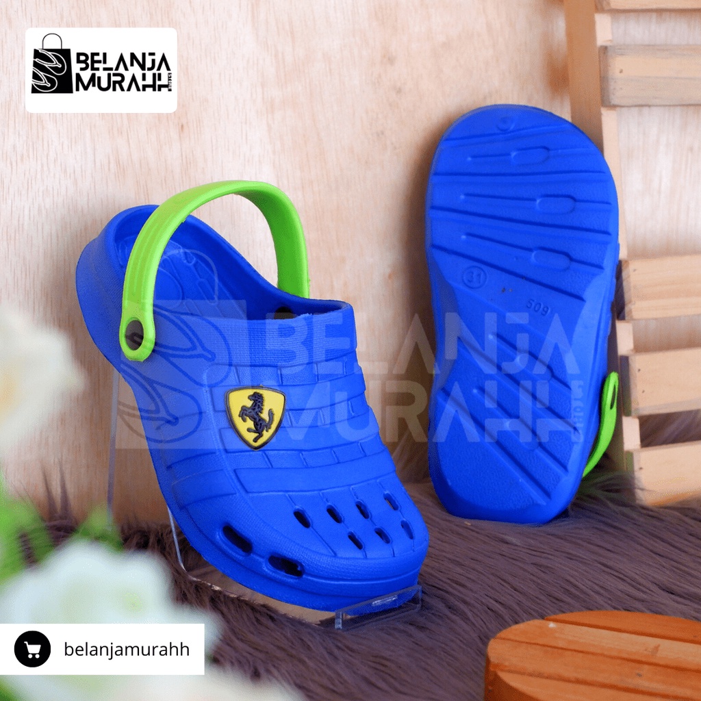 Sandal Kodok Anak Sandal Baim Sandal Bakpao Anti Slip Dan Ringan 30 S/D 35