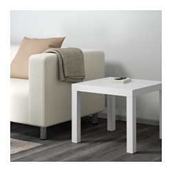 LACK Meja Samping IKEA/ Meja Tamu warna Putih