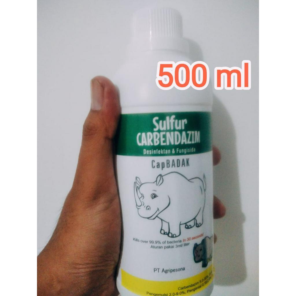Desinfektan Cap Badak 1/2 liter (500ml) / Sulfur Carbendazim / Desinfektan kandang peternakan / Peng