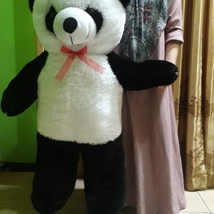 boneka panda jumbo 1 meter