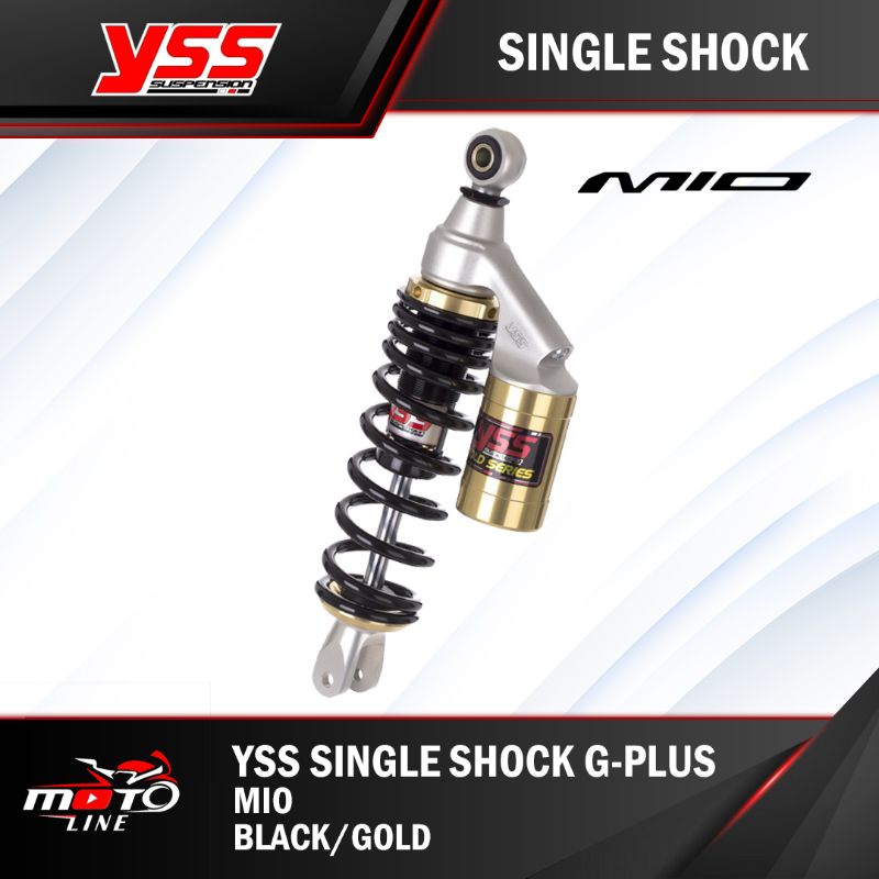 shock yss mio Gplus black gold