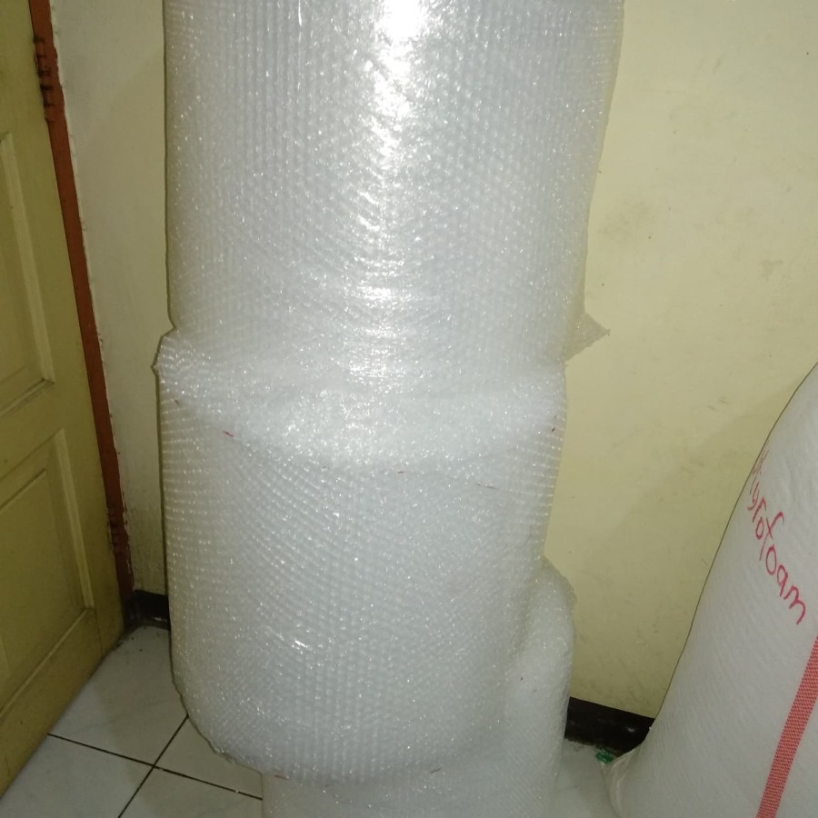 Jual Plastik Bubble Wrap 1 roll 100 meter - Lebar 30cm -Putih, Standar