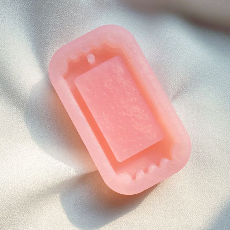 Ticket Shaker Resin Mold Cetakan Epoxy Small Tiket DIY