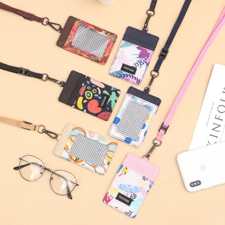 

Best - Gantungan ID Card Kantor Kasual Kalung Name Tag Holder Lanyard Anti Air Pria Wanita Februari Series