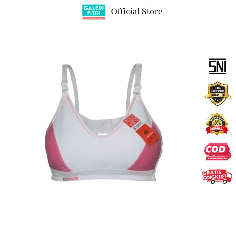 Bra Sport Bodyfit Kombinasi - BH Sport Bodyfit Kombinasi - Bra tanpa Busa dan tanpa Kawat - Bra Body