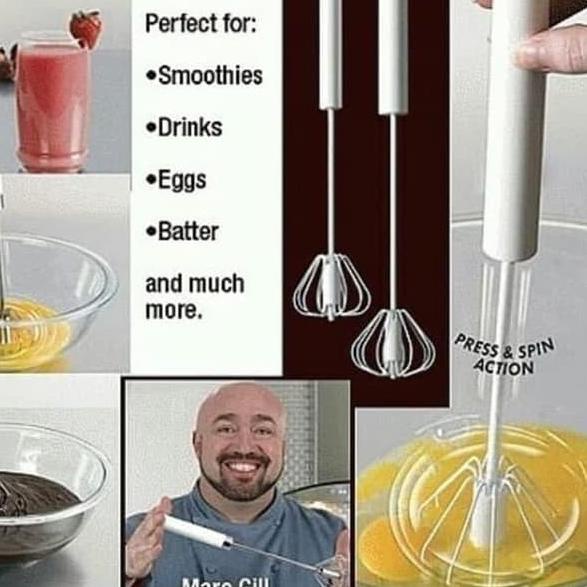 Quality Control✅LS Better Beater Hand Mixer Otomatis Set 2 Pcs|SQ7