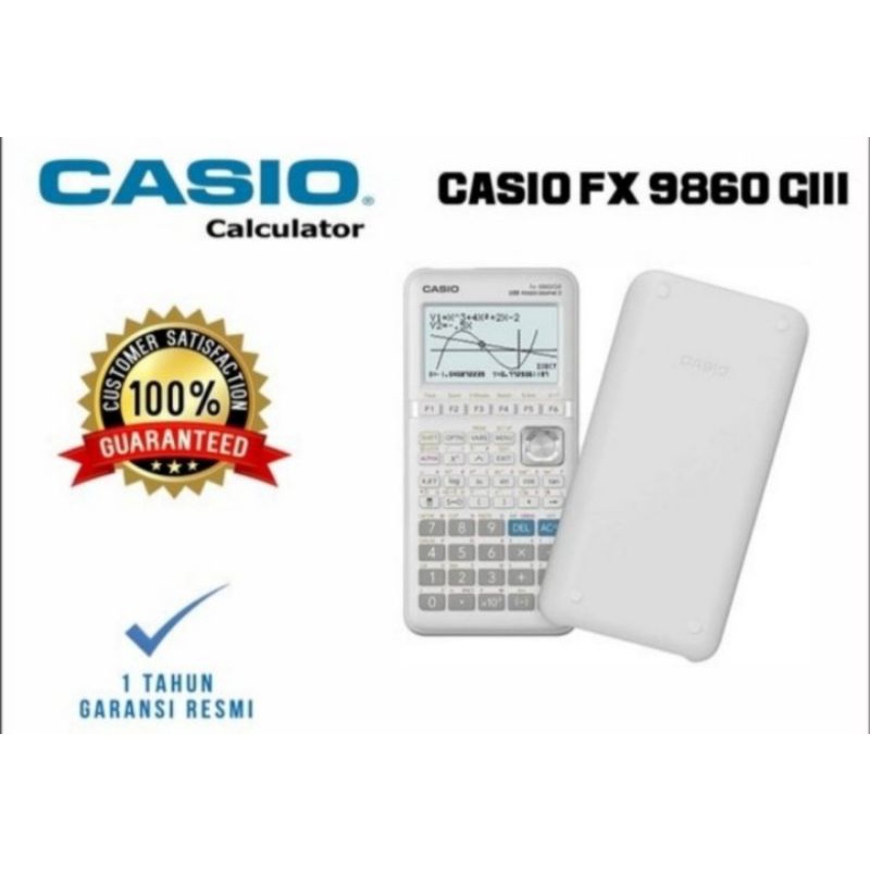 

CASIO SCIENTIFIC CALCULATOR FX 9860 GIII /G3 KALKULATOR ILMIAH