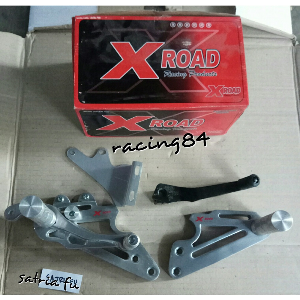 Footstep Underbon Xroad Satria F FU 150 ORIGINAL Foot Step UB X Road Underbond AHRS Yong Jaya SND