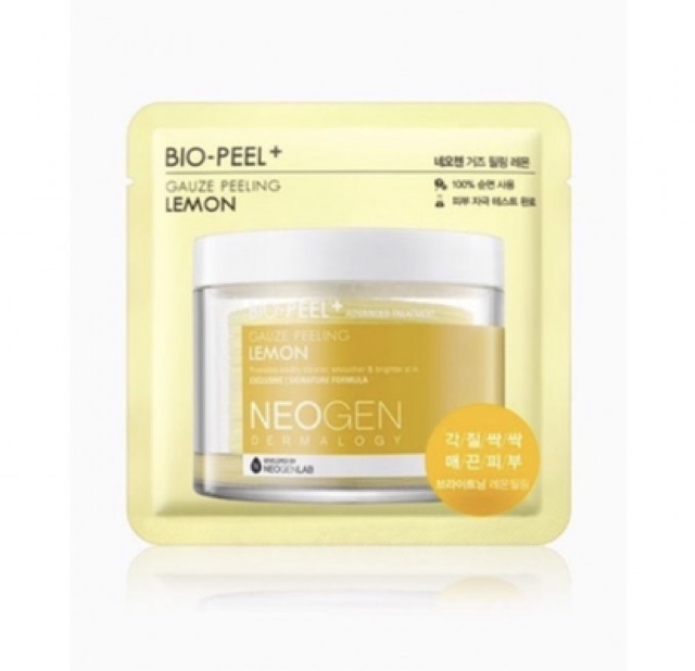 BPOM- Neogen Dermalogy~ Bio Peel Gauze Peeling Lemon