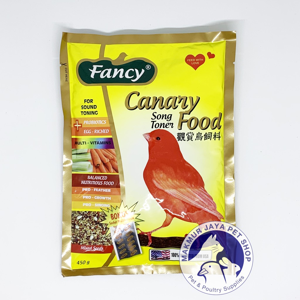 Pakan Burung Kenari Fancy Canary Bird Food 450 gram