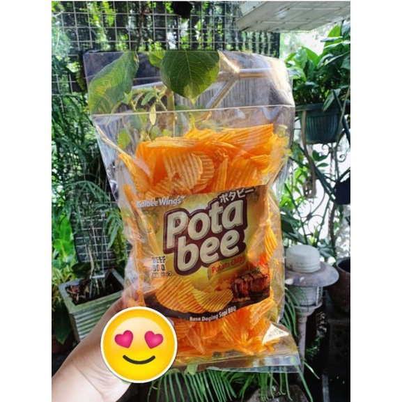 

Pota bee BBQ 250gr Snack repack/snack kiloan/snack ori/snack murah