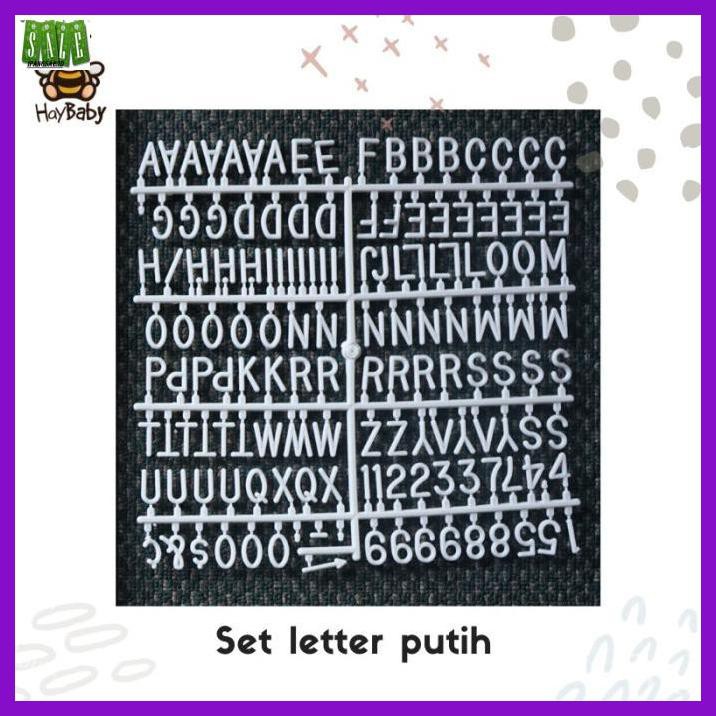 

CELANASET- SET LETTER TAMBAHAN / SET LETTER EMOTICON - SET A -ASLIII.