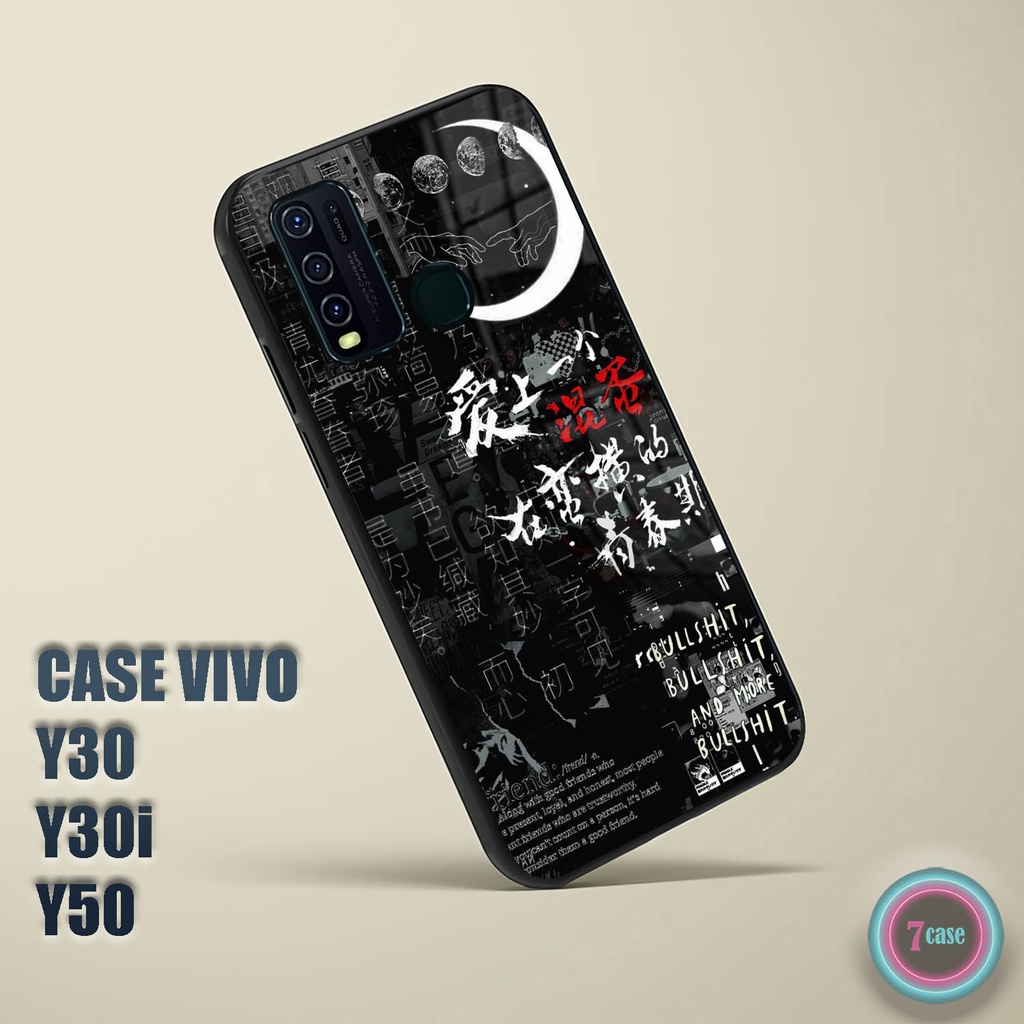 [SV09] Case Glossy Vivo | Y30 Y30i Y50 | Casing Kilau Hp Vivo Motif Anime Aesthetic Bahan Softcase