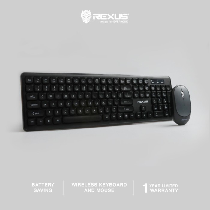 Rexus Keyboard - KM8 Wireless