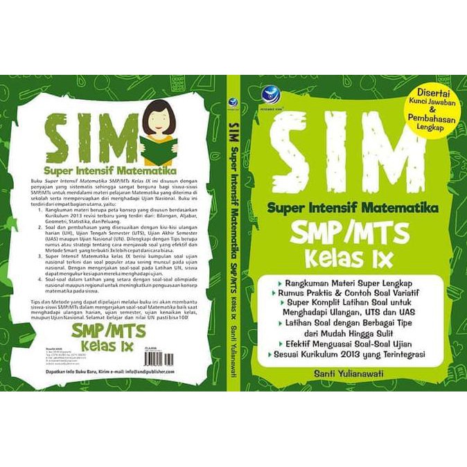 Buku Super Intensif Matematika Smp Mts Kelas Ix Shopee Indonesia