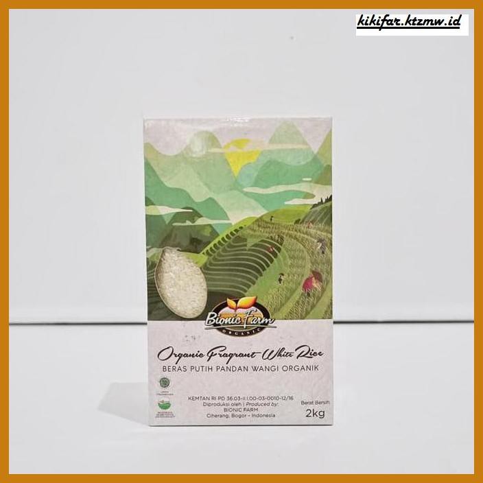

ANEKA-BERAS- BIONIC FARM BERAS PUTIH ORGANIK PANDAN WANGI 2KG -BERAS-SEHAT.