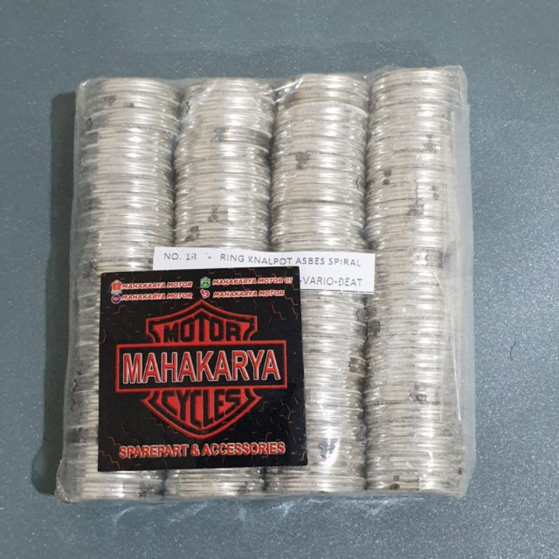 GASKET KNALPOT PAKING PACKING ASBES KNALPOT BEAT VARIO ISI 10PCS