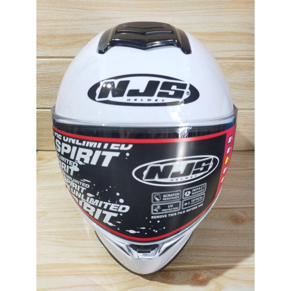 NJS zx1 solid white polos putih-3
