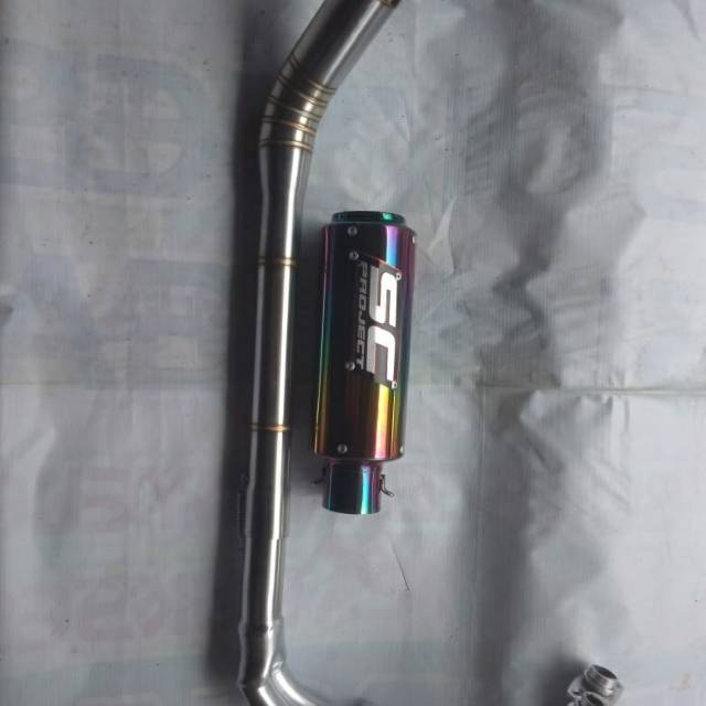 knalpot racing 2 silinder