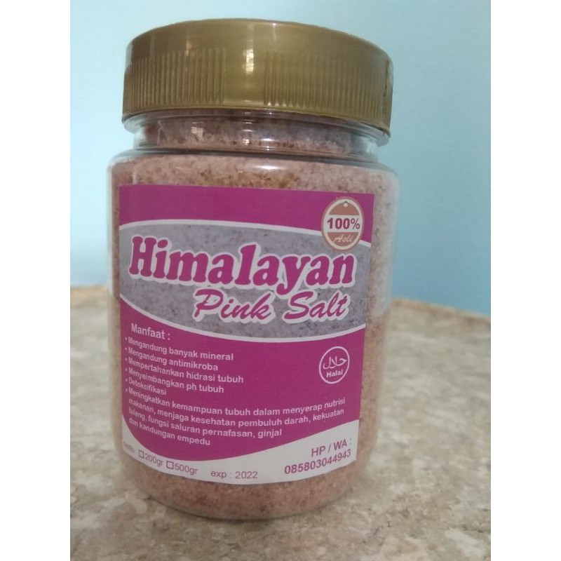 

Garam Himalaya original 200 gram ( Himalayan Pink Salt )